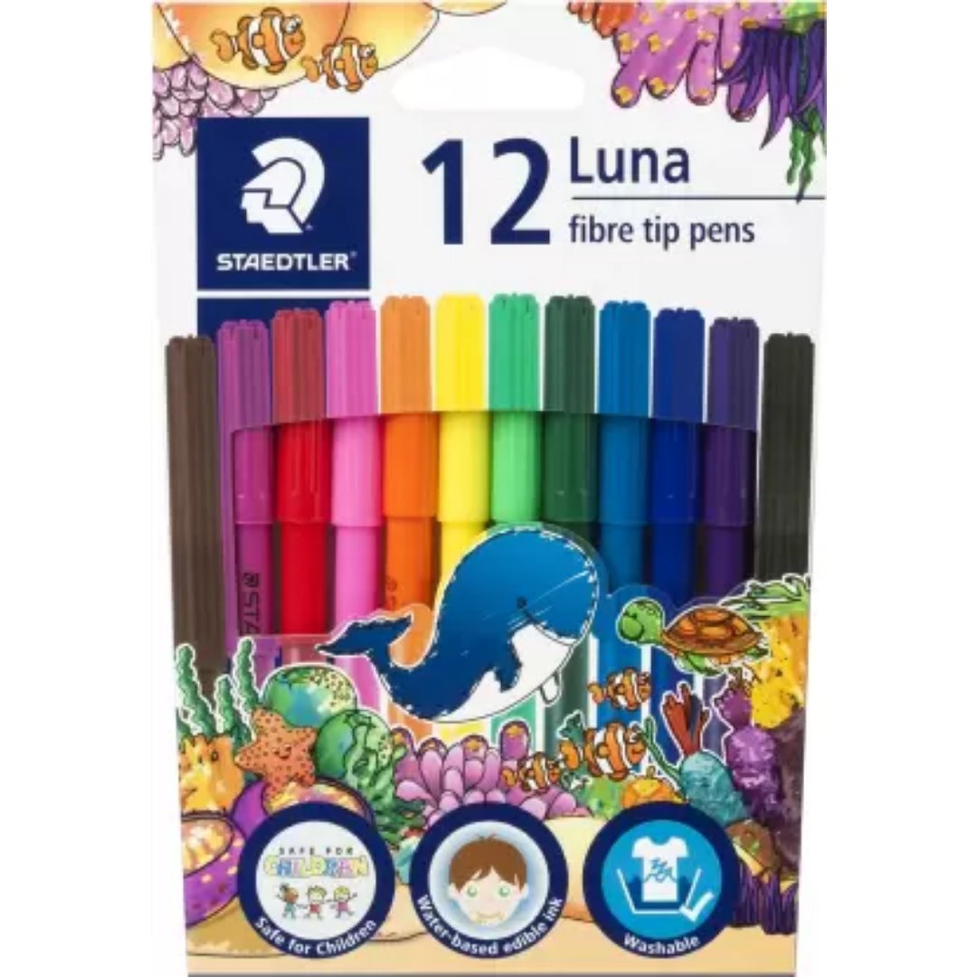 Staedtler Luna Fibre Tip Pens