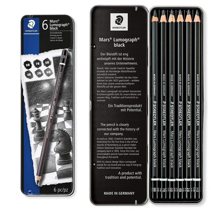 Staedtler Mars Lumograph Drawing Pencils