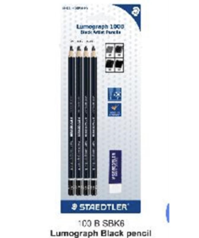 Staedtler Mars Lumograph Drawing Pencils