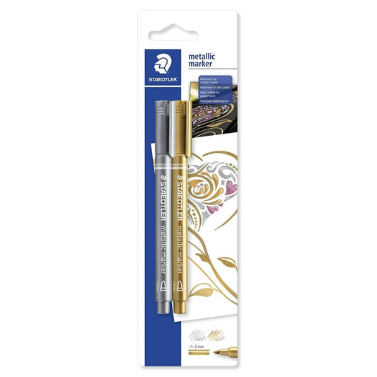 Staedtler Metallic Marker-Pack of 2