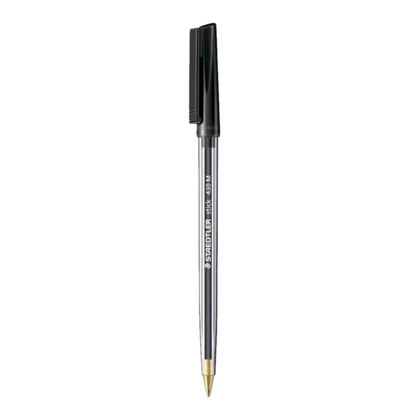 Staedtler Stick 430 Medium 0.35mm Ballpoint Pen (Pack of 2)