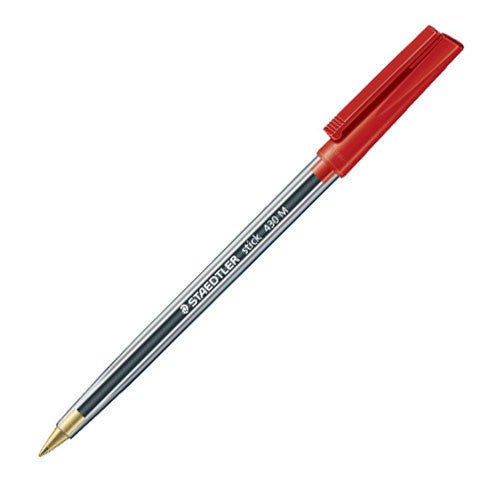 Staedtler Stick 430 Medium 0.35mm Ballpoint Pen (Pack of 2)