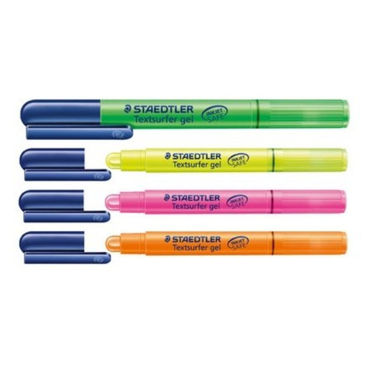 Staedtler Textsurfer Gel Highlighter Pen (Pack Of 4)