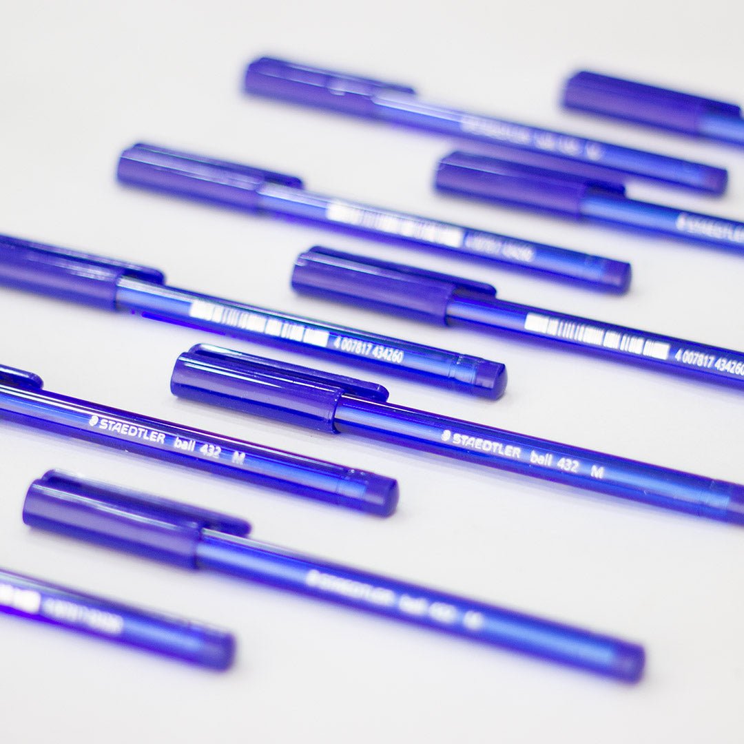 Staedtler Triangular Ball Pen-Pack of 2