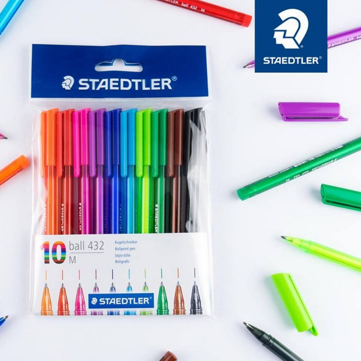 Staedtler Triangular Ball Pen 1.0mm