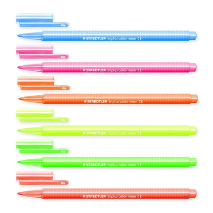 Staedtler Triplus Fibre Tip Pens, Pack of 6