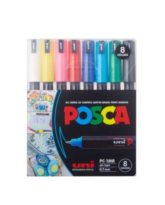 Uni Ball Posca Markers Set