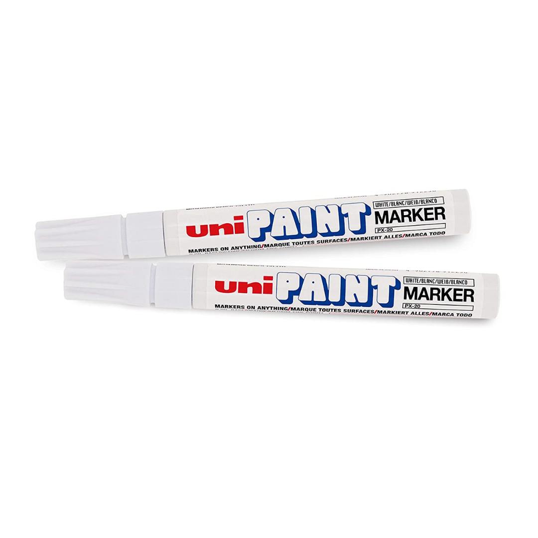 Uniball PX-20 Paint Marker (White,Pack of 10)