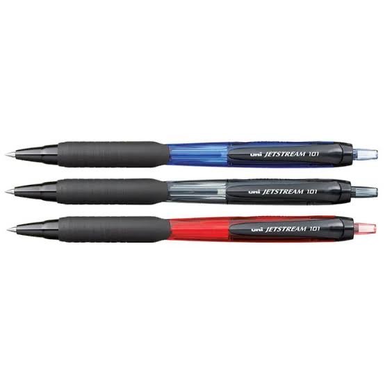 Uniball SXN 101 Jetstream 0.7mm Roller Ball Pen (Pack of 4)